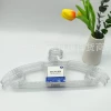 Wholesale creative transparent household seamless anti-slip clothes hangers, plastic clothes racks, dormitory balcony clothes hanging and drying racks Specification image